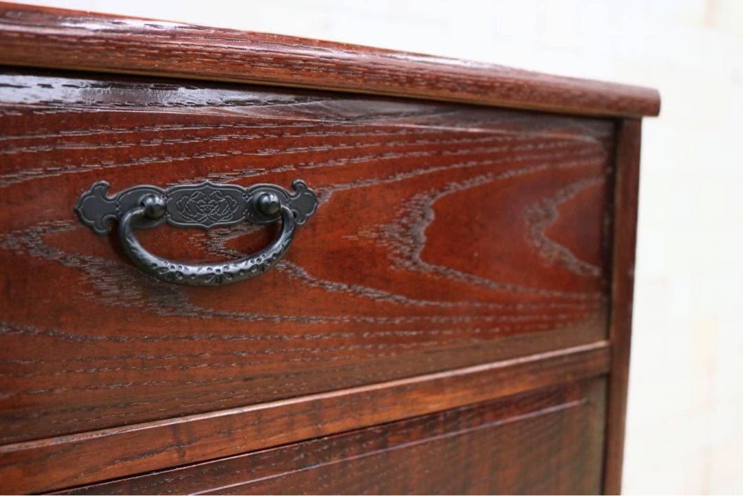 GMGT201○整理箪笥 チェスト 5段箪笥 和箪笥 引き出し アンティーク