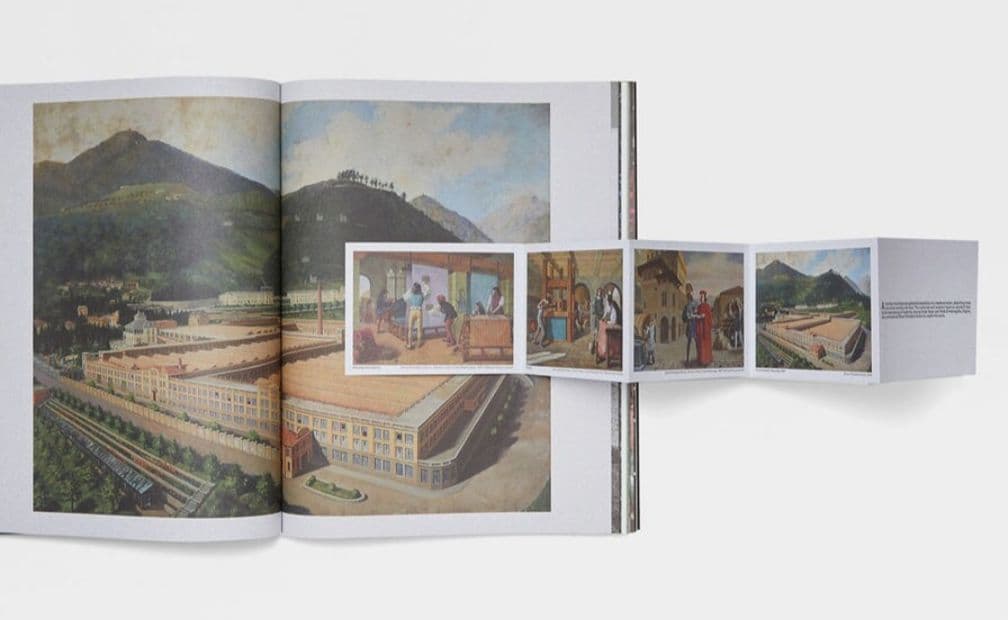 ZEGNA BORN IN OASI ZEGNA ブランドブックレット