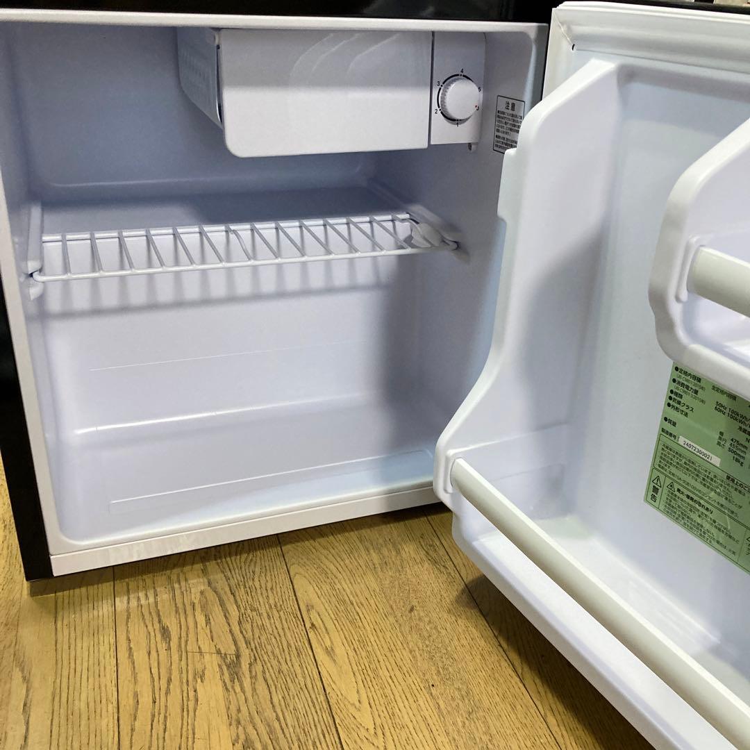 【2024年製 】アイリスオーヤマ 冷蔵庫 42L PRC-B041DMミラー扉