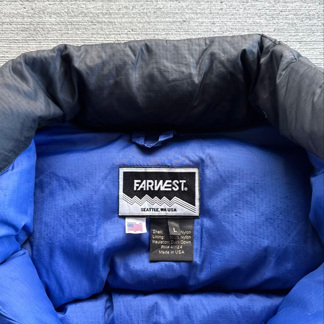 90s USA製　FARWEST puffy ダウン　stussy oakley