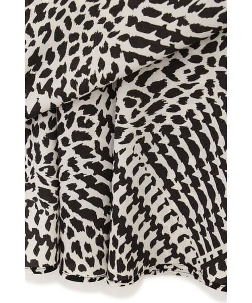 【美品】ハウンドトゥースプリントワンピース