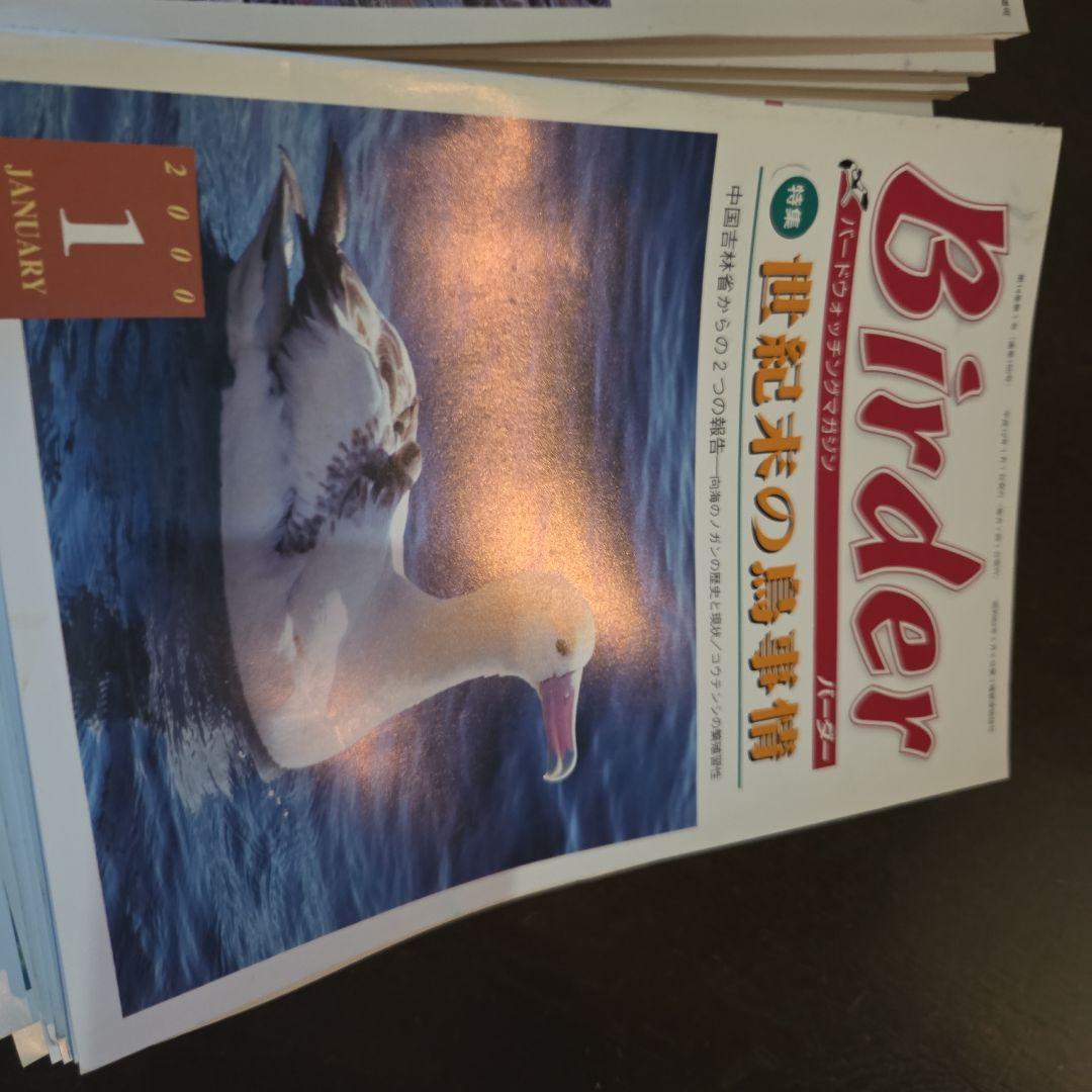 最終値下げ。BIRDER バードウォッチング 雑誌 1997-2000