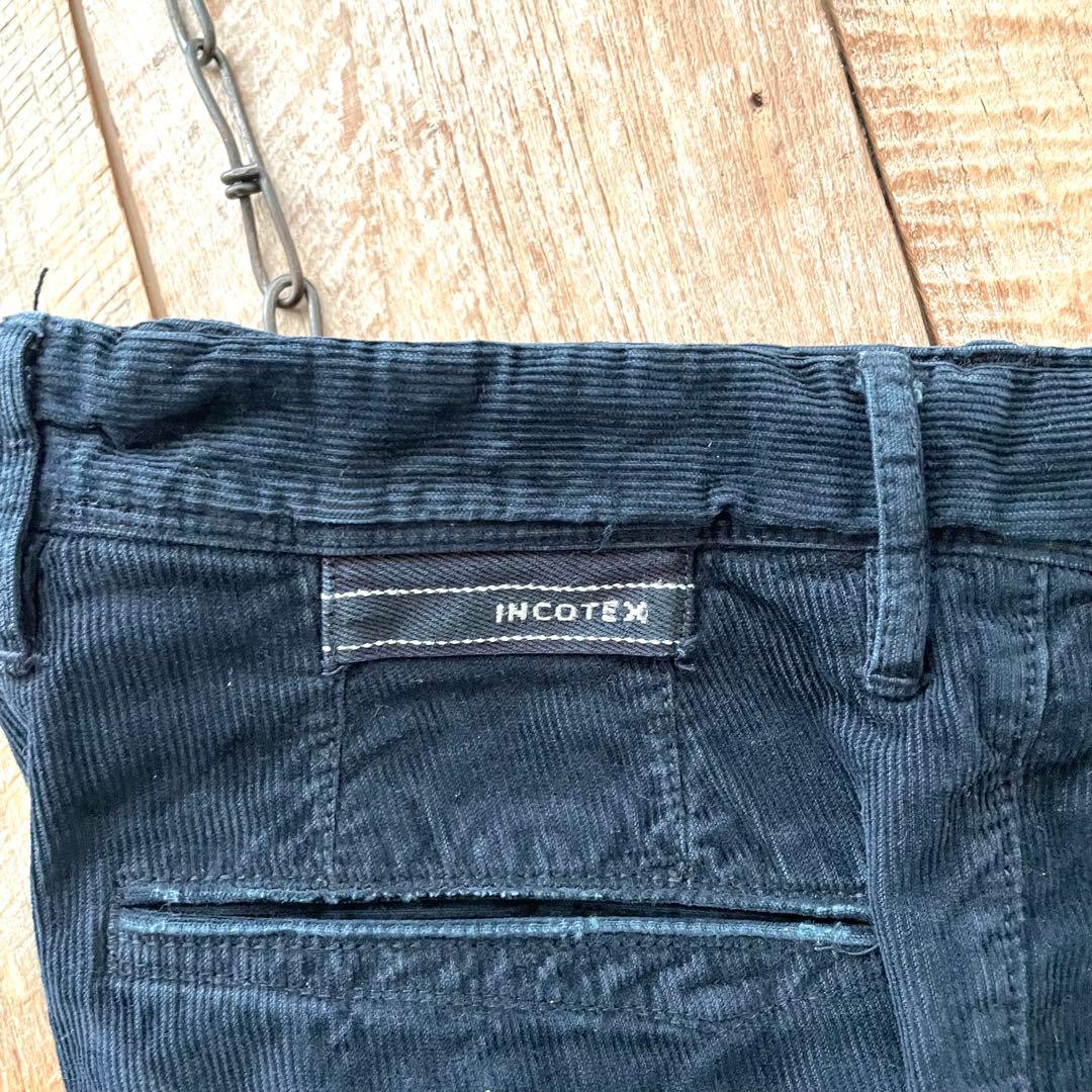 【美品】INCOTEX SLACKS コーデュロイ スラックス パンツ 30