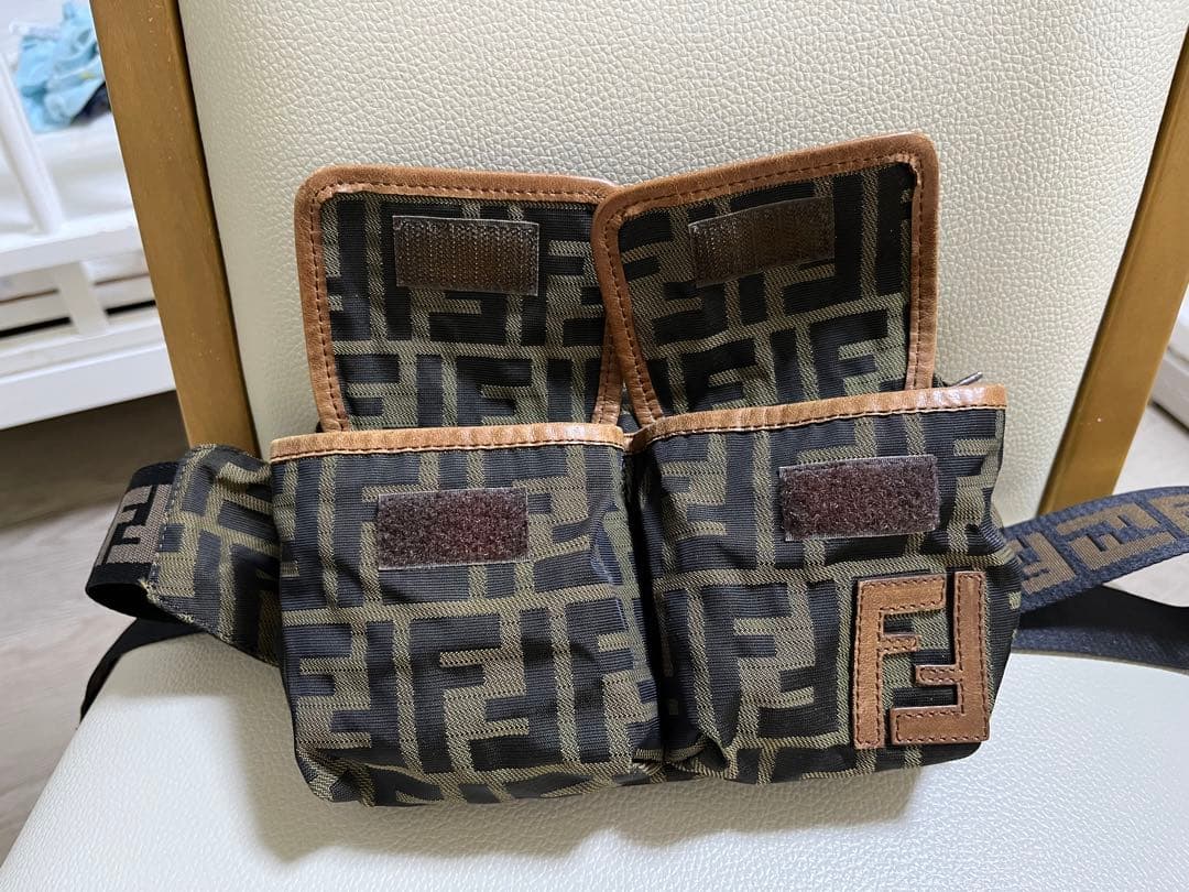 フェンディ　ウエストポーチ　ズッカ柄 FENDI