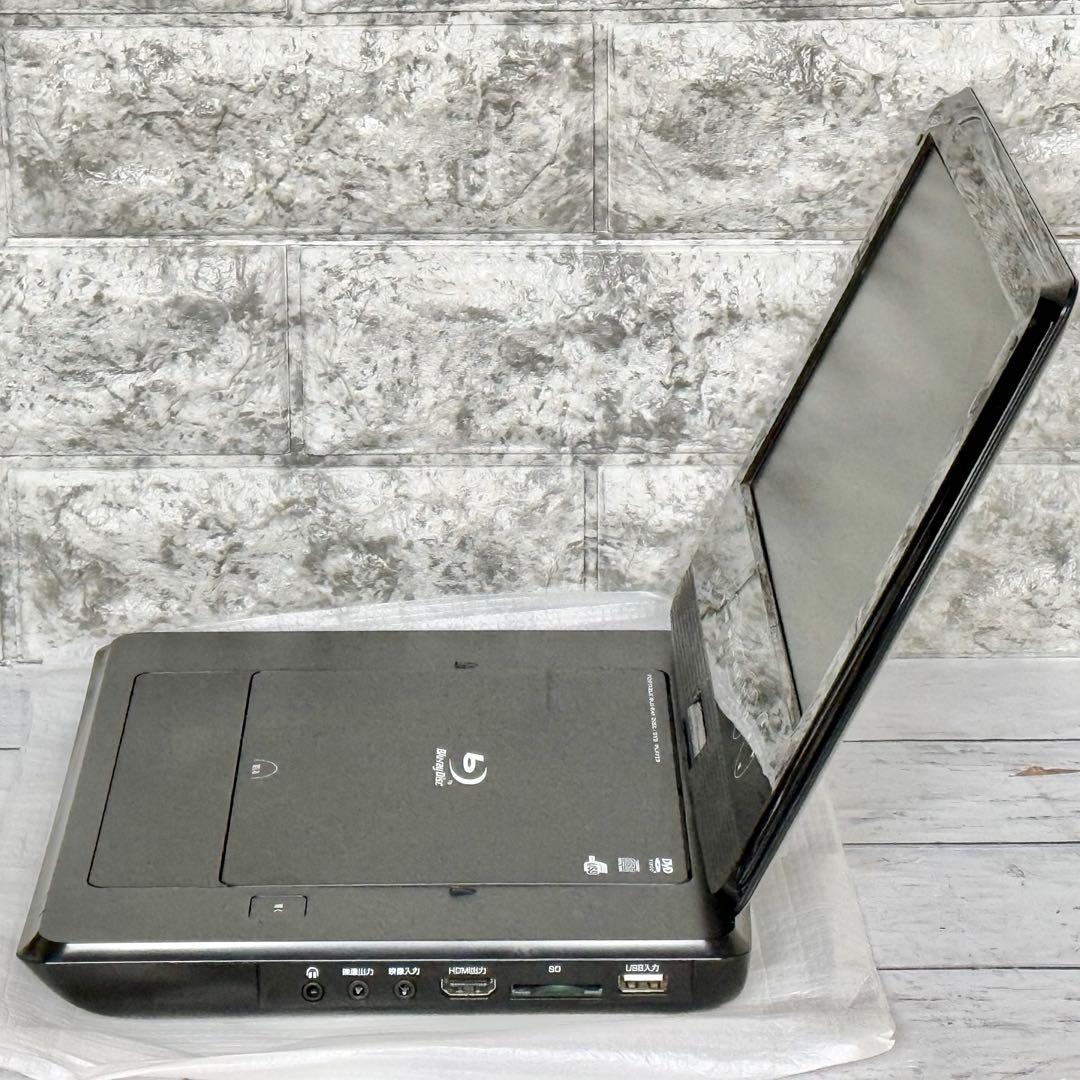 グリーンハウス 10.1インチ ポータブル・ブルーレイプレーヤー