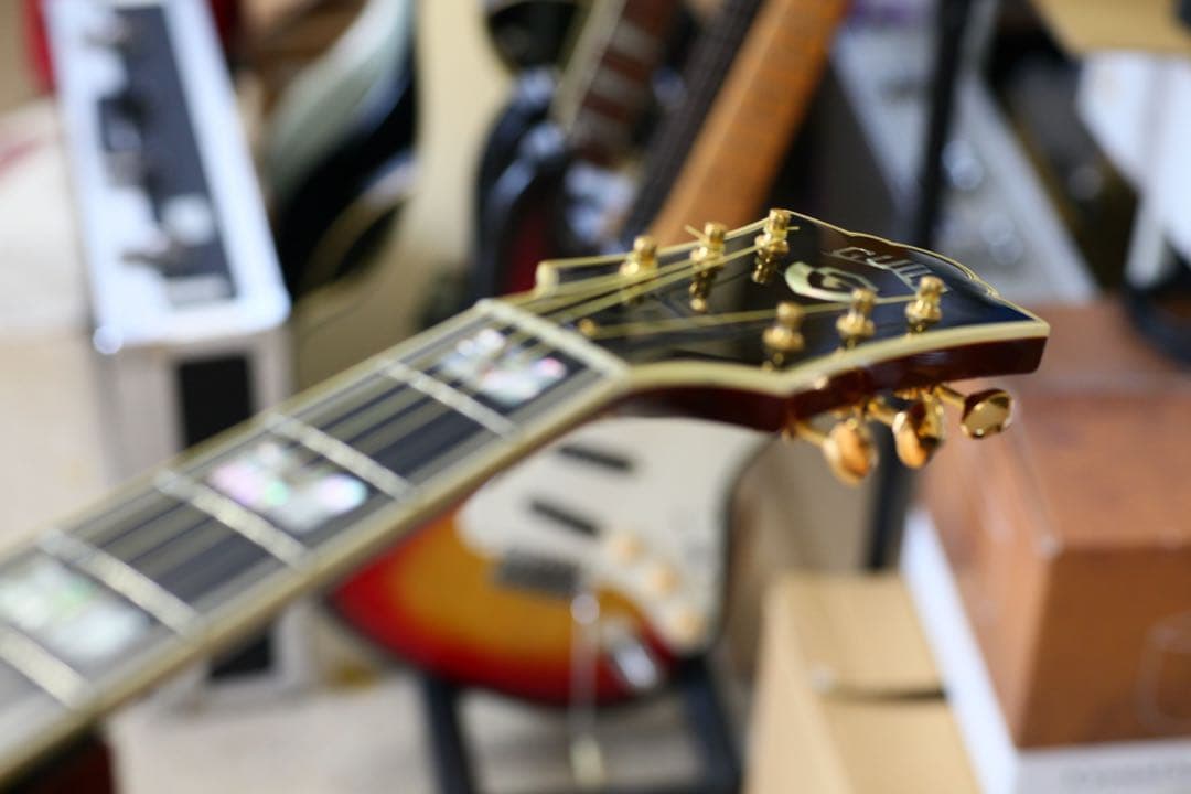 GUILD D-55 2014年製 FISHMANピックアップ ハードケース付き