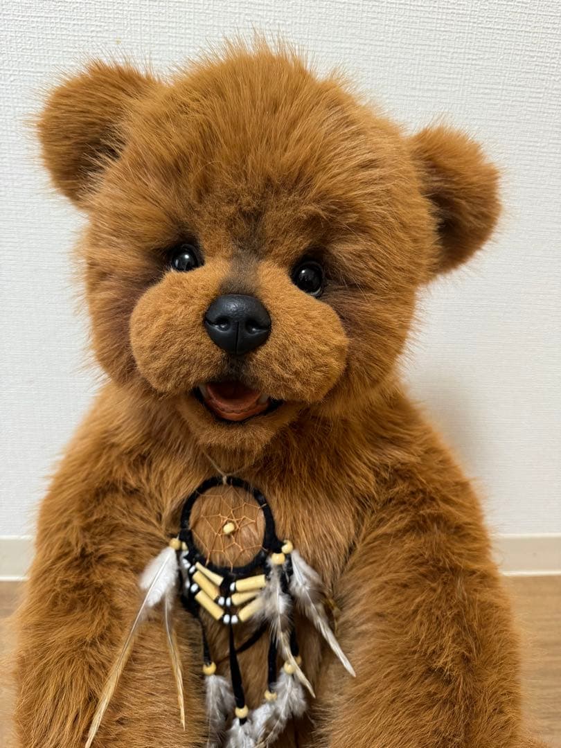 【お値下げ可能】海外作家様作　アートドール　大きなテディベア