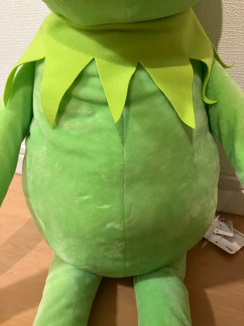 【セサミストリート】Disney ディズニー　カーミット 超特大 ぬいぐるみ
