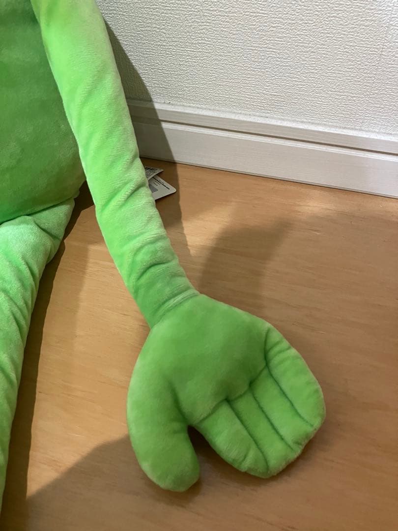 【セサミストリート】Disney ディズニー　カーミット 超特大 ぬいぐるみ