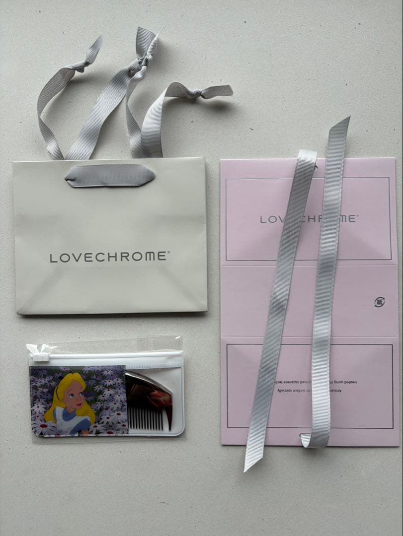 【希少新品】ラブクロムディズニーふしぎの国のアリスK24GPツキ ブラックコーム