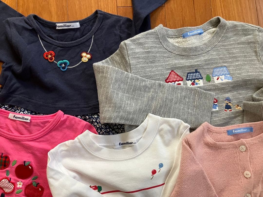 ファミリア　100cm 5点セット