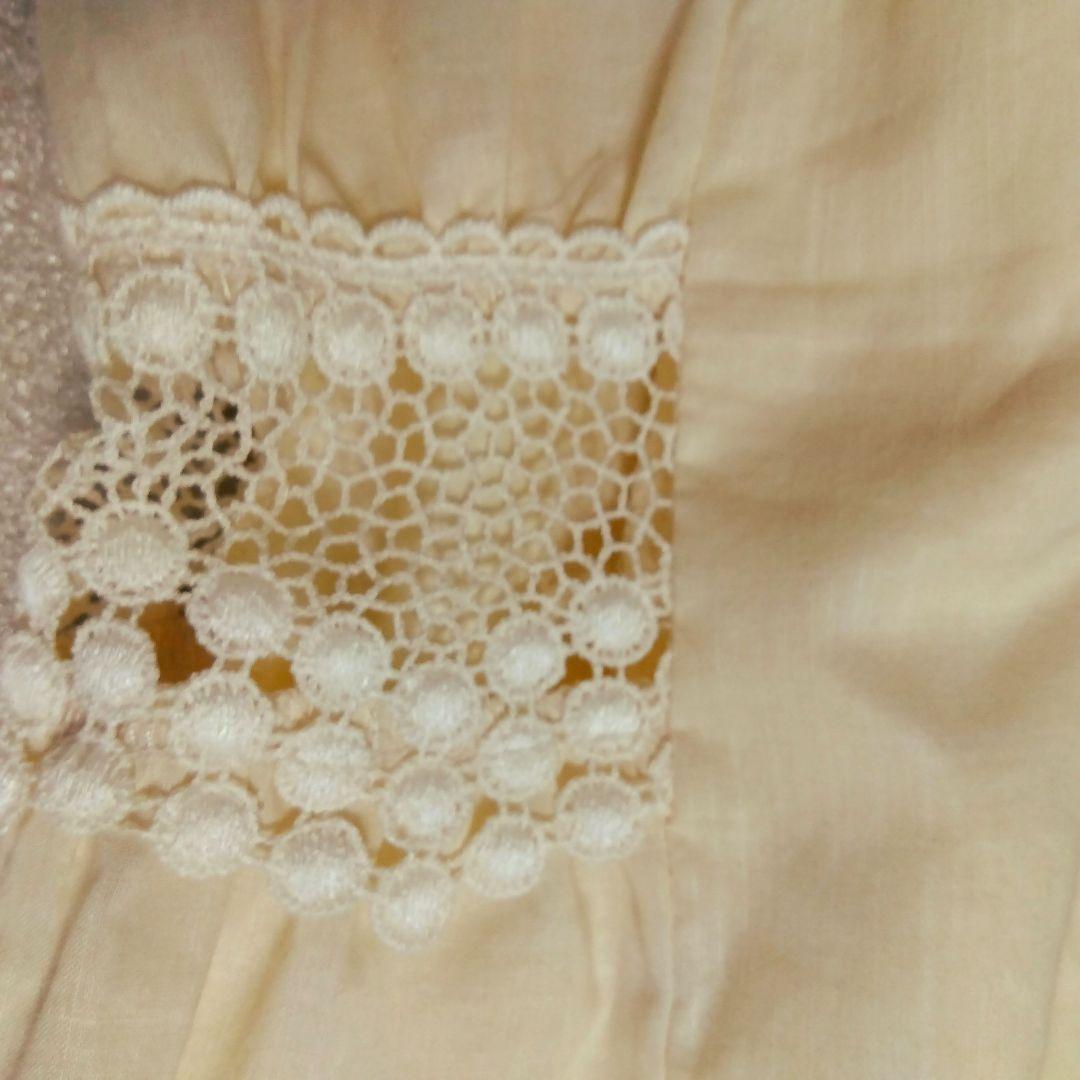 年末限定❗️【新品】ハグオーワーCLOTH&CROSS 長袖レース使いチュニック