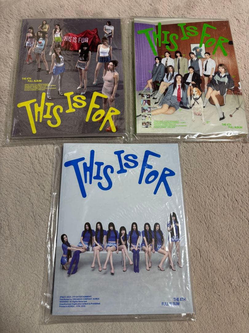 【レトリバー】TWICE 『THIS IS FOR』3形態×15セット①