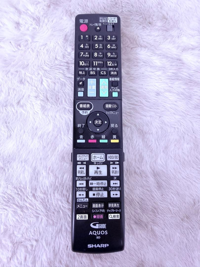 すぐ視聴♪SHARP BD-S580 Blu-rayレコーダー HDD500GB