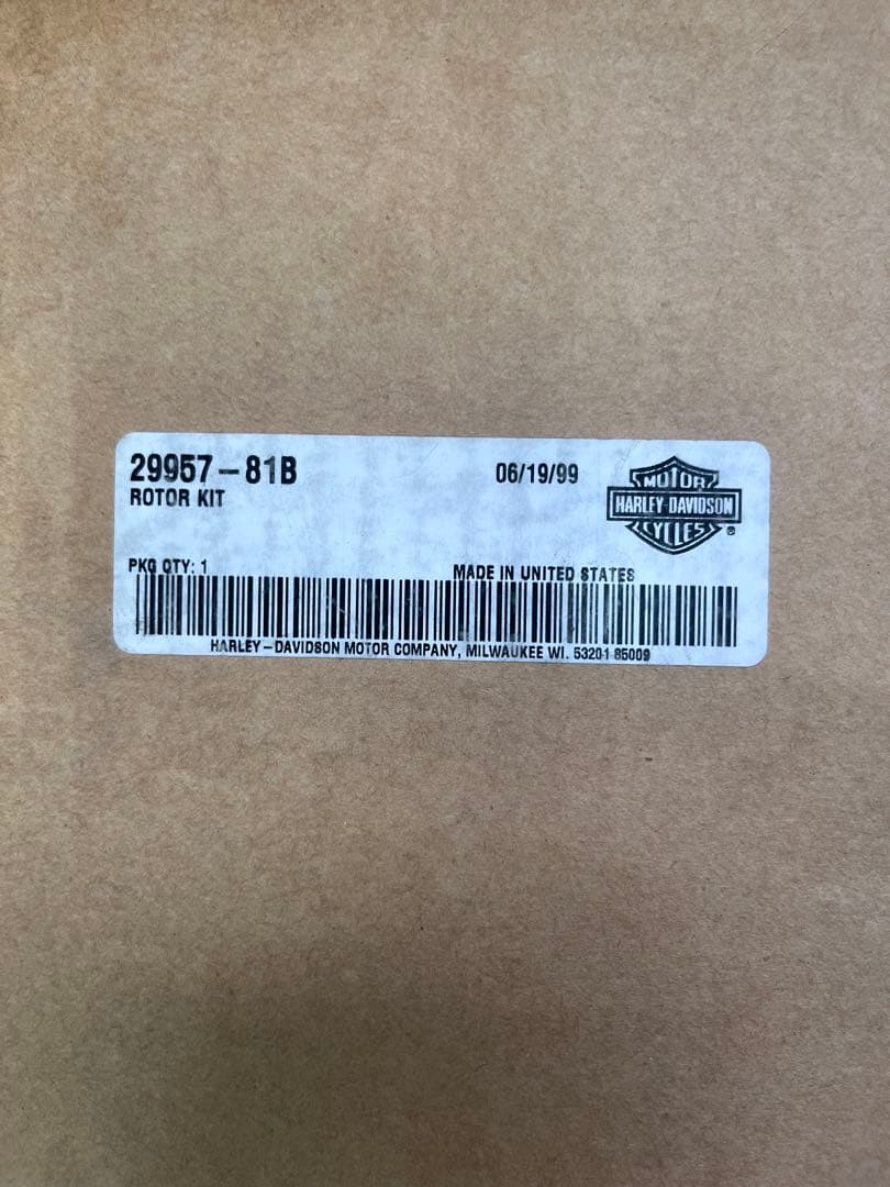 新品　未使用　ハーレー純正　オルタネーターローター 29967-81B