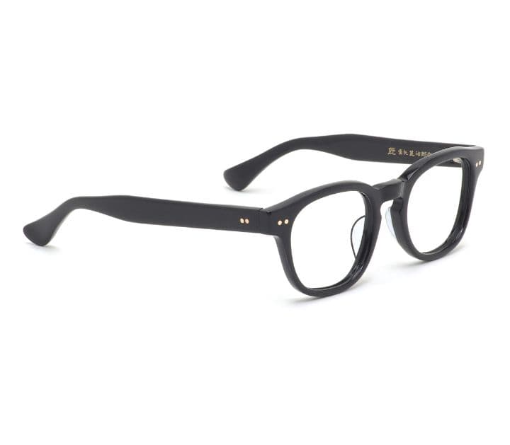 ☆匠 角矢甚治郎作【新品・鯖江メガネ】伊達メガネ　セルロイドフレーム　其35-イ