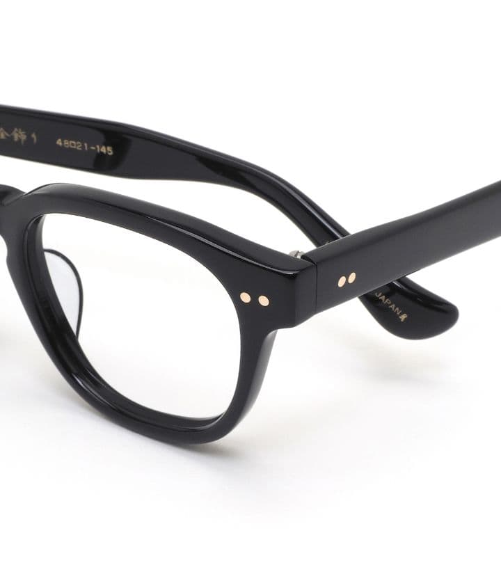 ☆匠 角矢甚治郎作【新品・鯖江メガネ】伊達メガネ　セルロイドフレーム　其35-イ