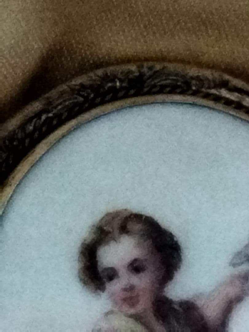 英国　アンティーク　ヴィクトリア王朝時代のブローチ　ムリーリョ