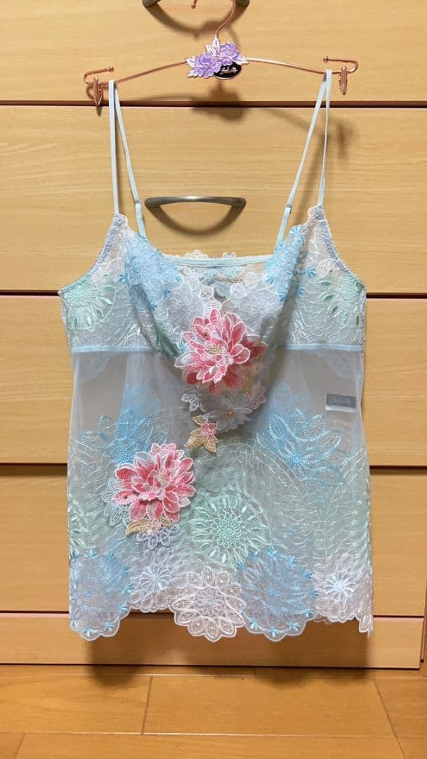 ワコール サルート店舗限定08G 中国音楽 牡丹 キャミソールM　SX 新品