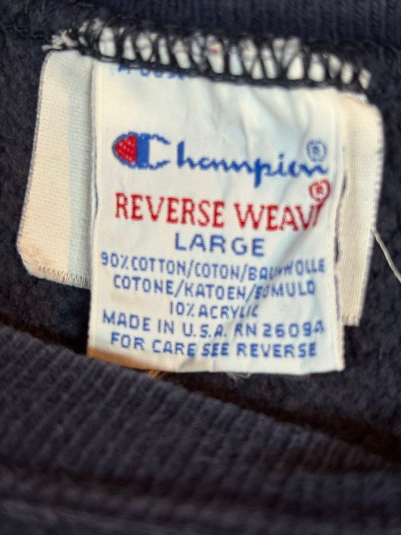 90年代　チャンピオン　リバースウィーブ　スウェット　L