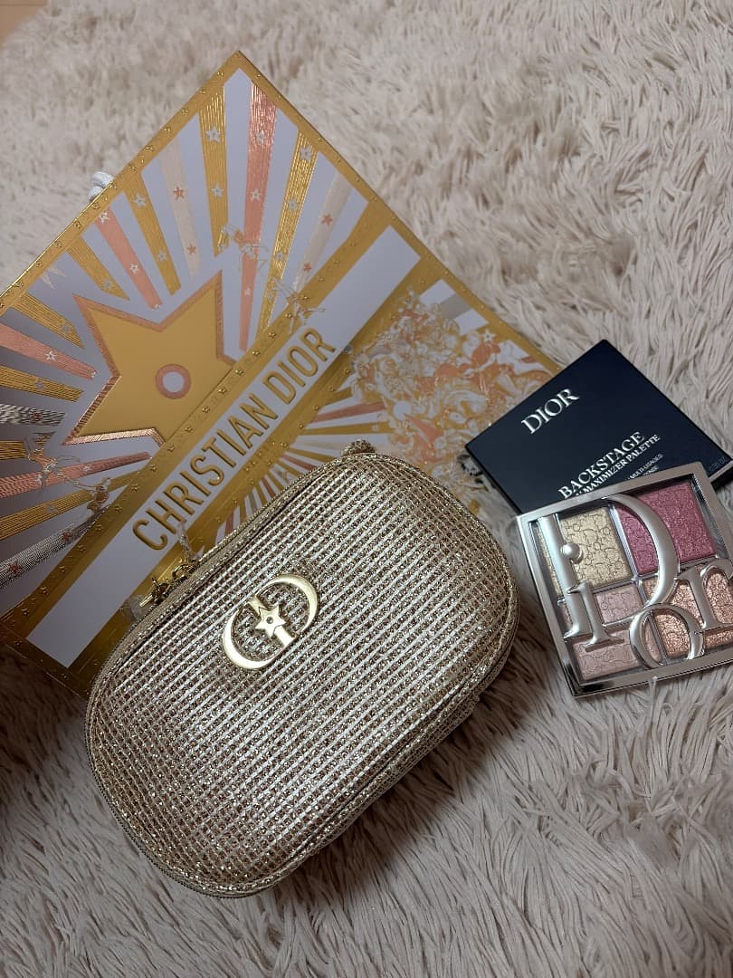 Dior Backstage Face Palette ゴールドポーチ付き