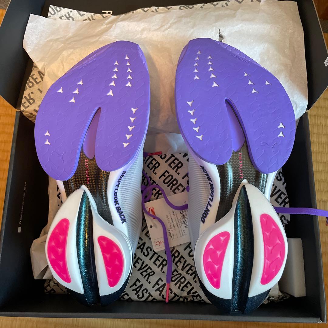 PUMA FAST-R NITRO ELITE3 ホワイト/パープル