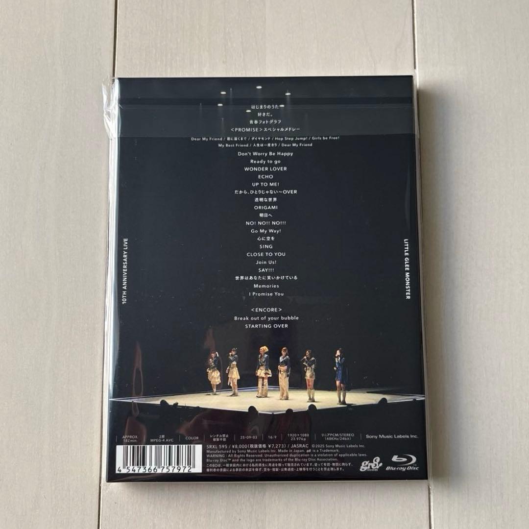 Little Glee Monster リトグリ 10周年ライブ 初回仕様限定版