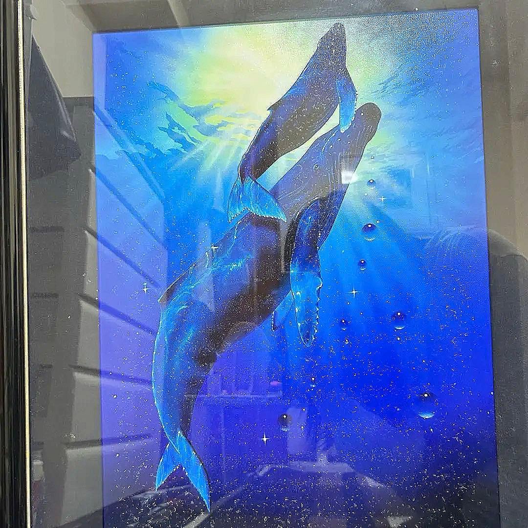 希少✨️クリスチャンラッセン ニューライフ 保証書付き 真作 直筆サイン