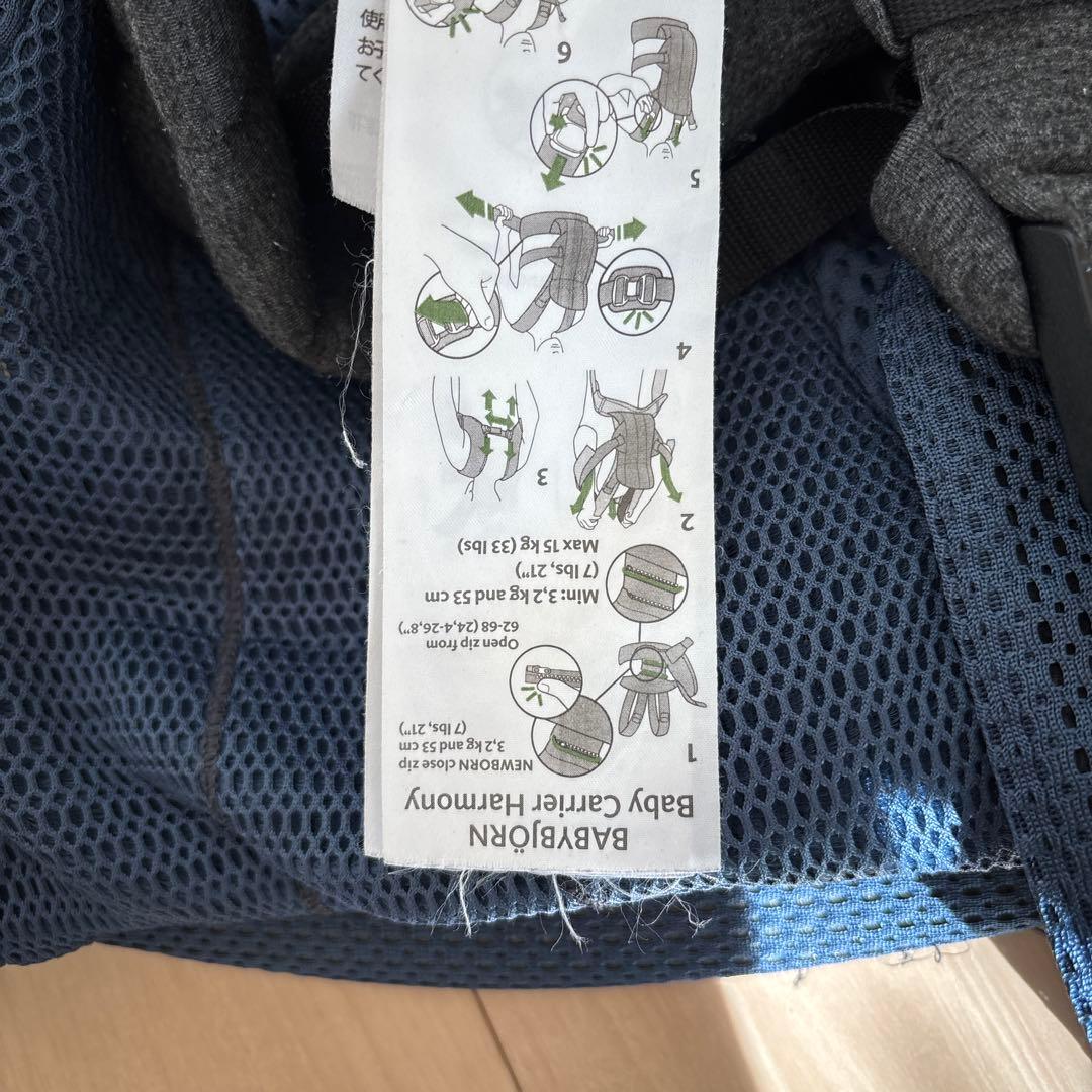 【最終値下です】ベビージョルン　抱っこ紐　ハーモニー　値下げ不可