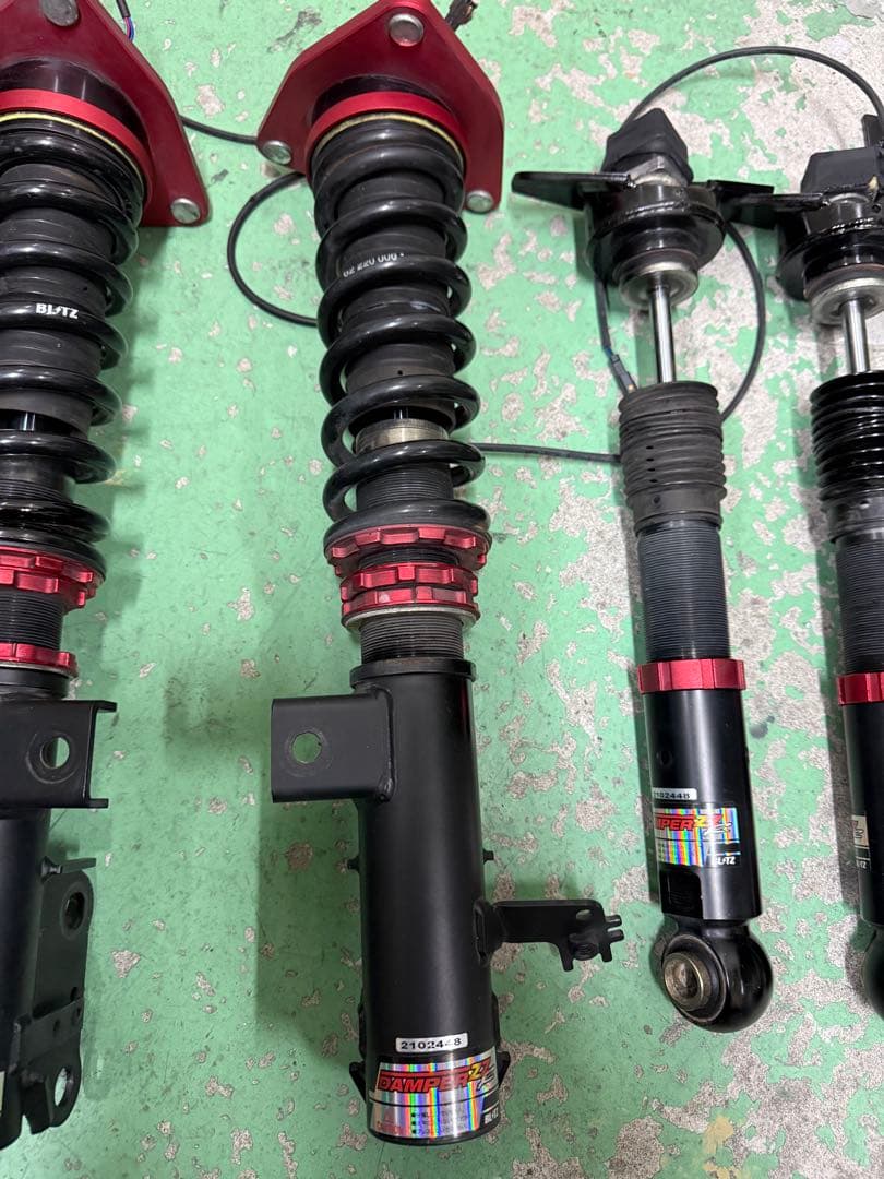 80 ハリアー　車高調　ブリッツ　DSCplus