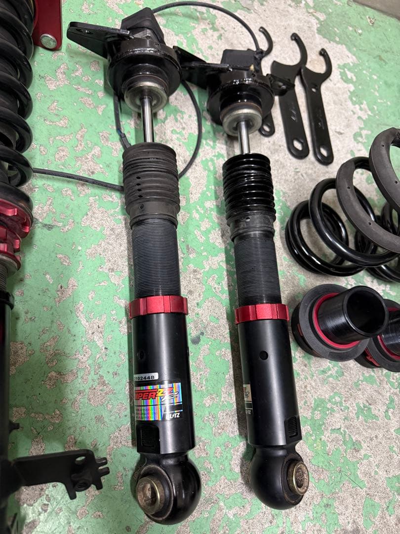 80 ハリアー　車高調　ブリッツ　DSCplus