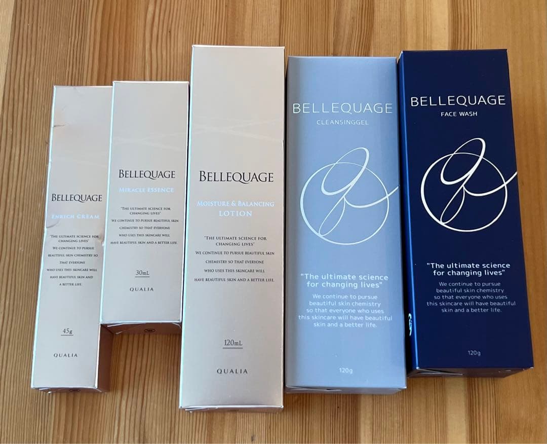 ⭐︎QUALIA ベルクアージュ スキンケア5点セット⭐︎