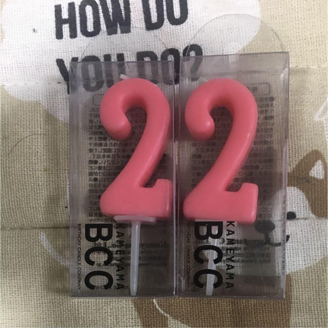 誕生日のろうそく