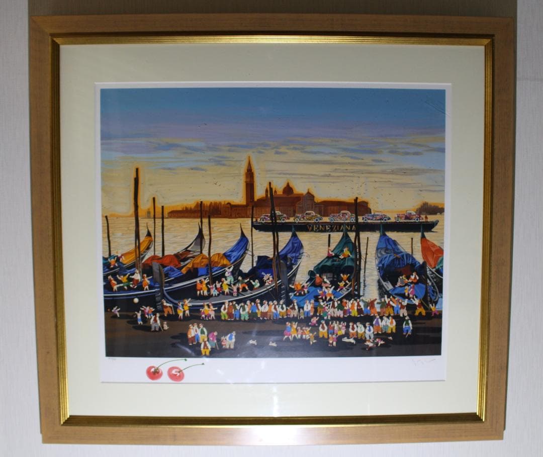 ヒロ ヤマガタ アースリーinベニス 　希少50Ed 凸スタンプ＆signあり！