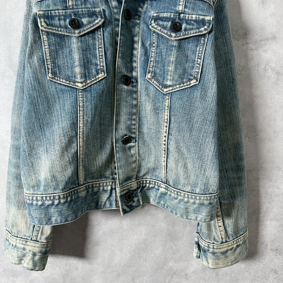 45rpm レース装飾 デニム ジャケット Gジャン N1304