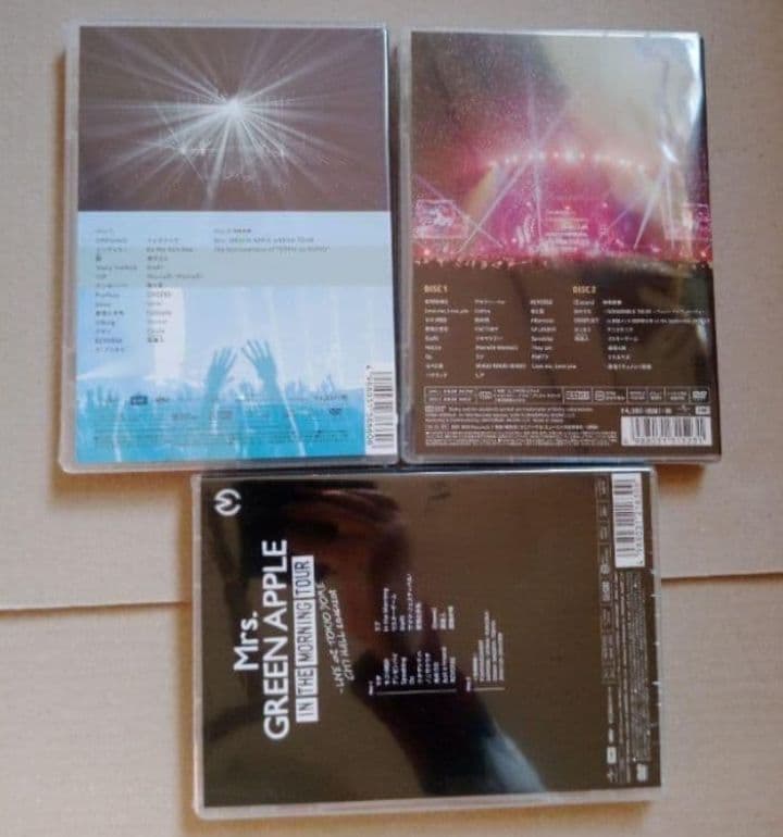 新品 Mrs.GREEN APPLE/DVD 3作品 DVD