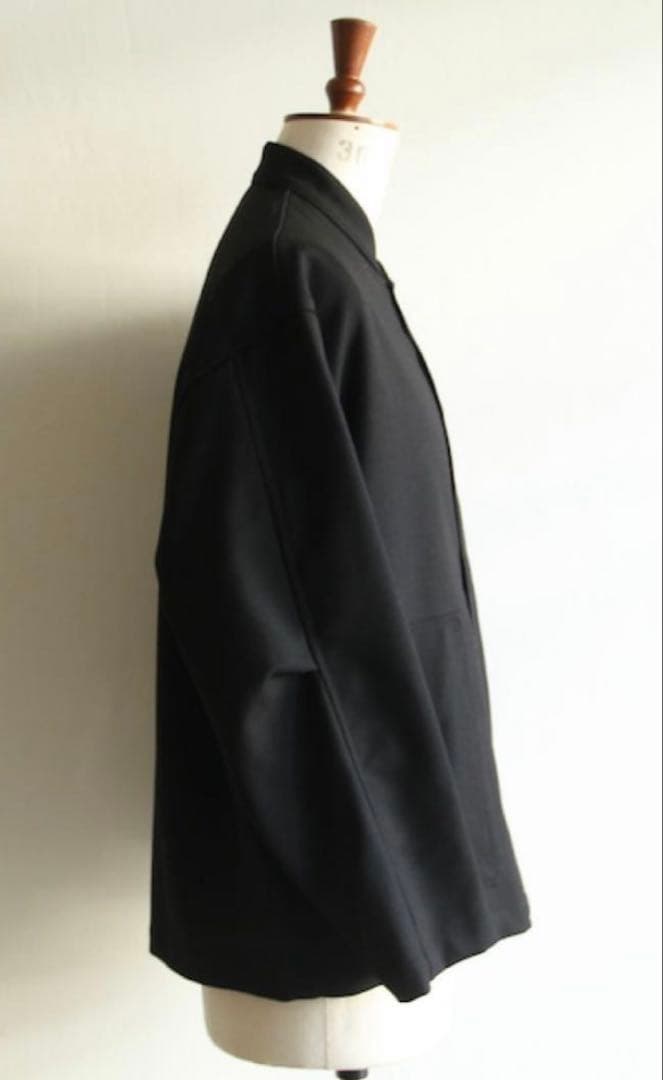 STILL BY HAND スタンドカラー スナップボタン ジャケット