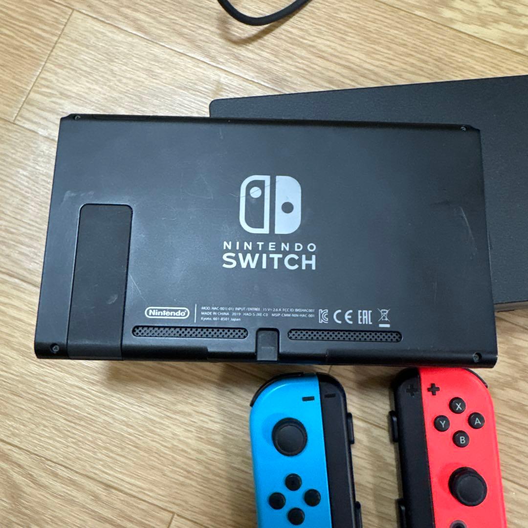 Nintendo Switch 本体 ドック・Joy-Con付き　箱無し