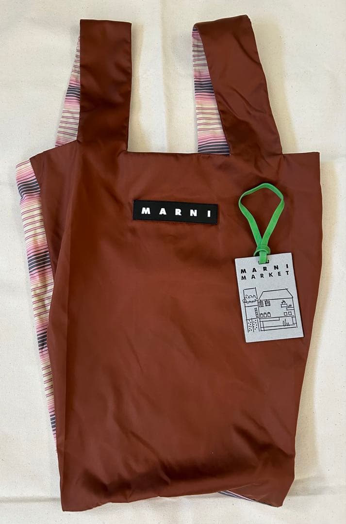 MARNI MARKET マルニ　エコバッグ　美品