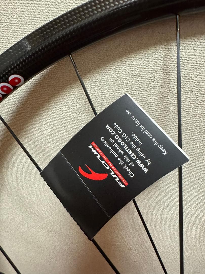 新品未使用　FULCRUM RACING LIGHT XLR ホイール CULT