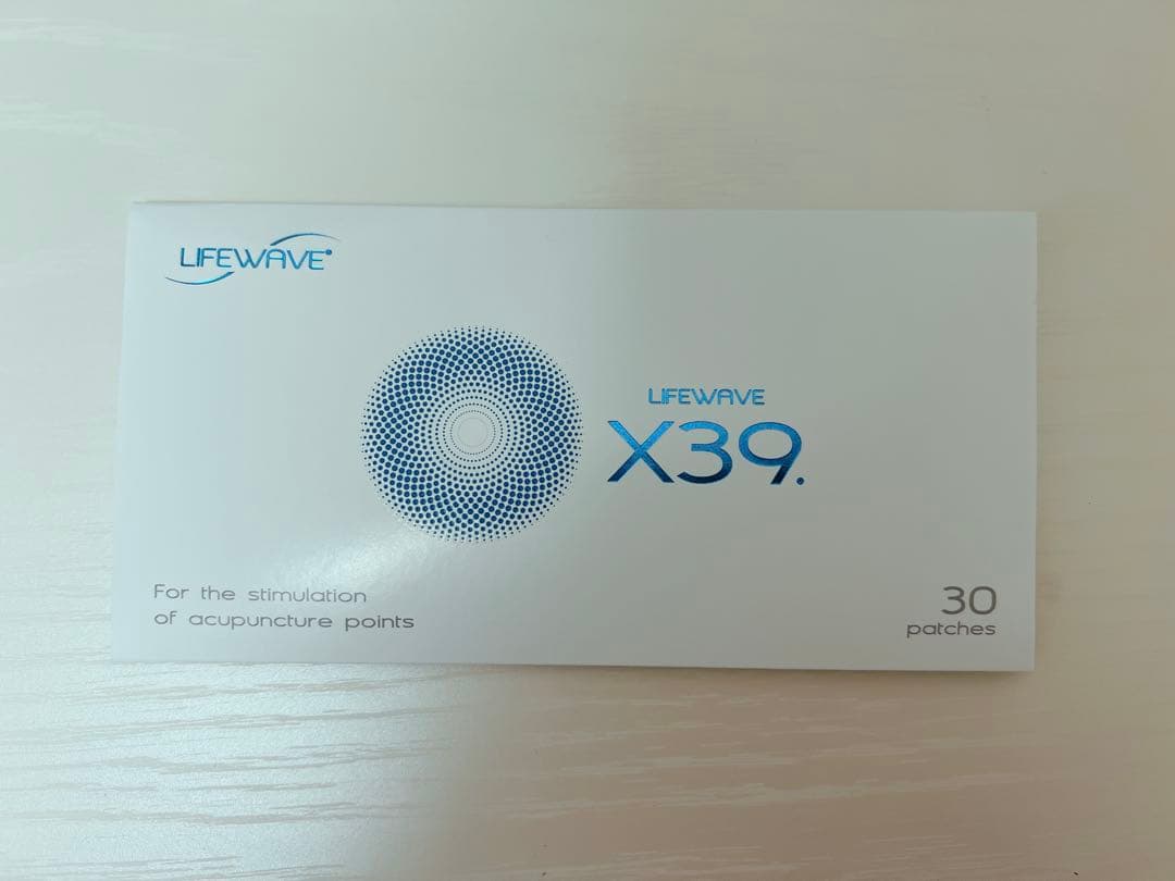 新品 LIFEWAVE ライフウェーブX39パッチ 30枚入り