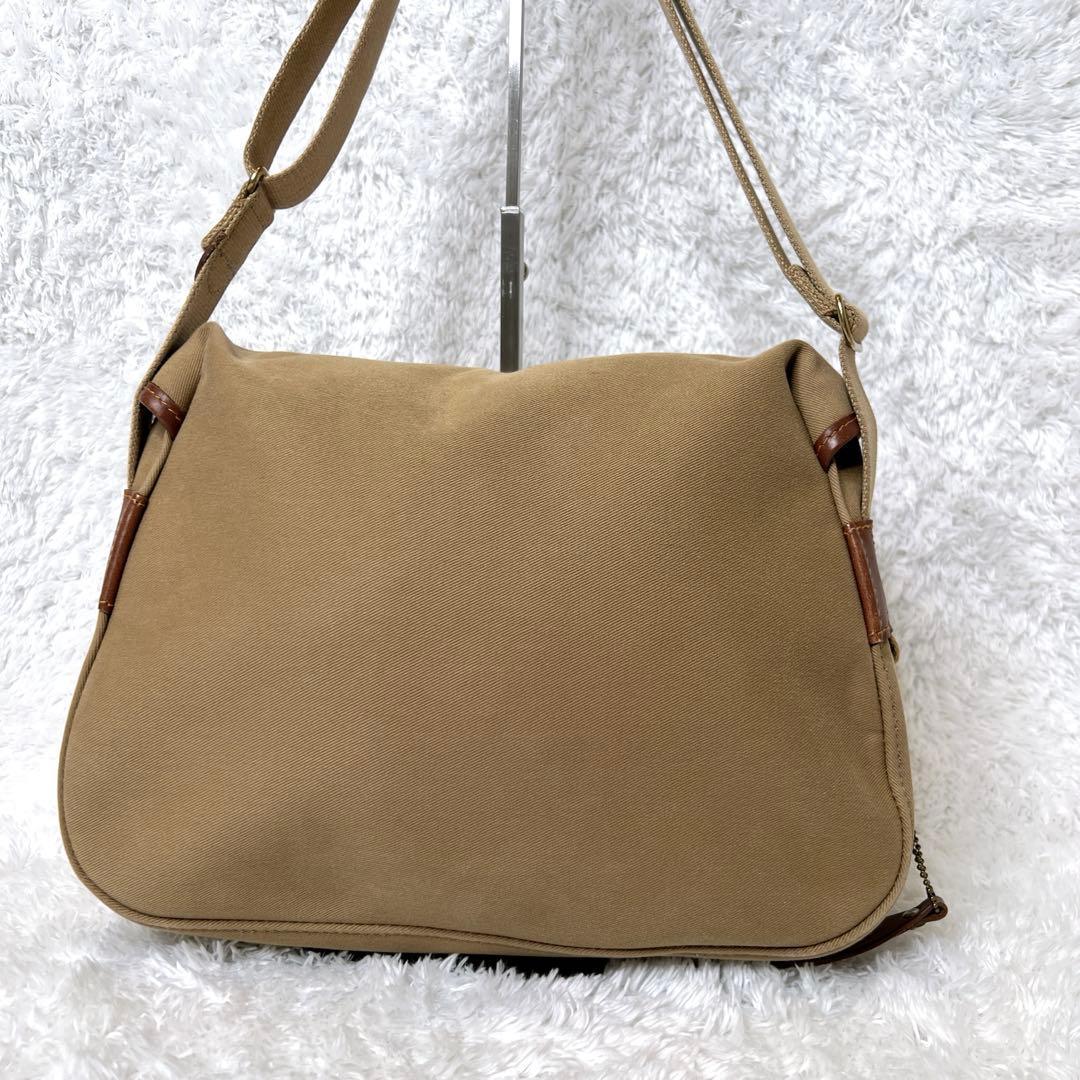 BRADY アリエルトラウト キャンバス 革 メッセンジャー ショルダーバッグ