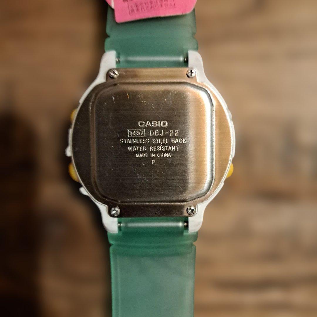 激レア　CASIO　DBJ-22-3Tデータバンクフレンドリーメモ　ヴィンテージ