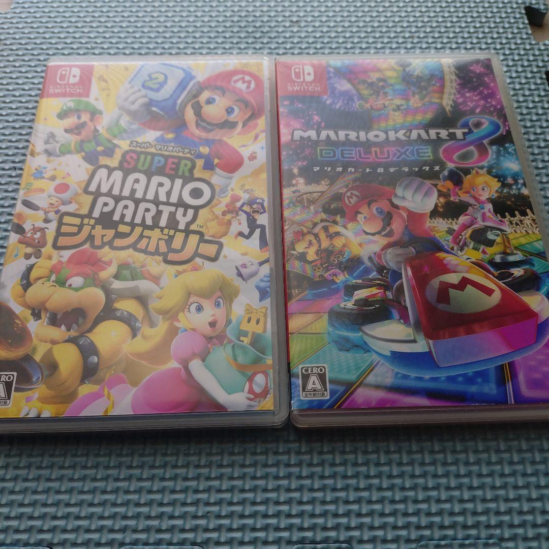 マリオパーティジャンボリー、マリオカート8 2本セット