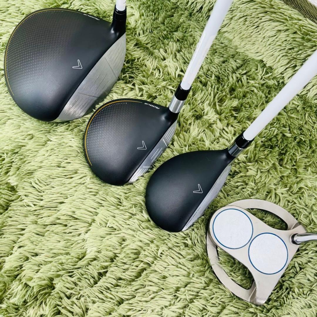 キャロウェイ ローグSTマックスファスト 9本セット レディースゴルフ 初心者