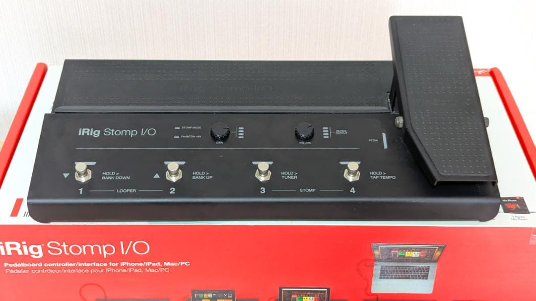 iRig Stomp I/O ペダルコントローラー
