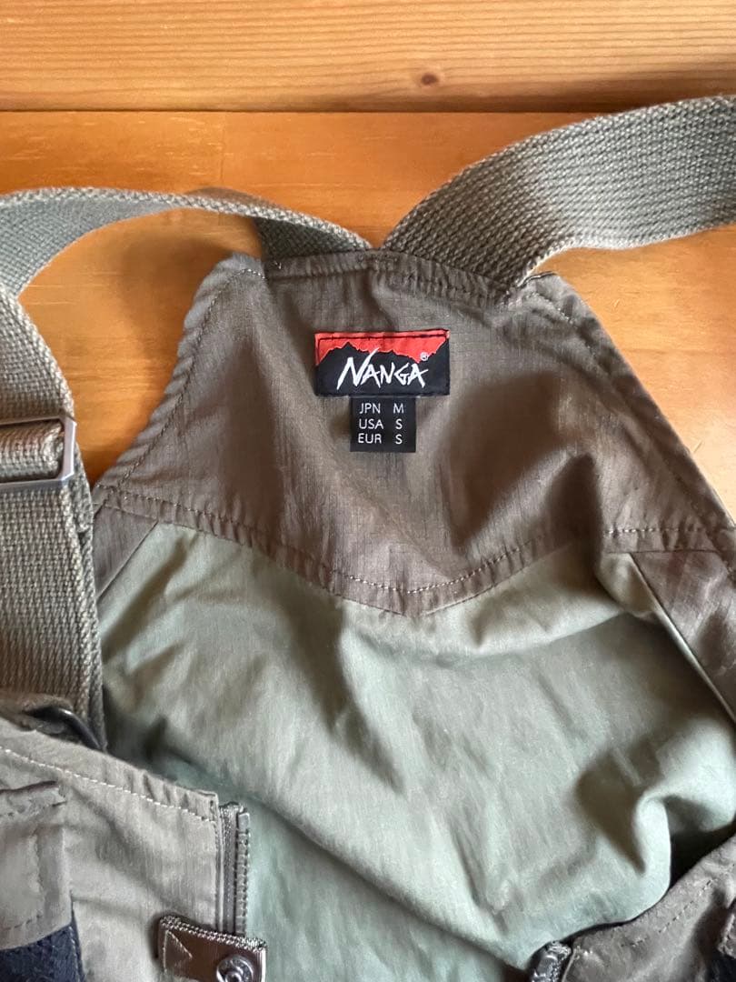 トップス NANGA TAKIBI RIPSTOP FIELD VEST