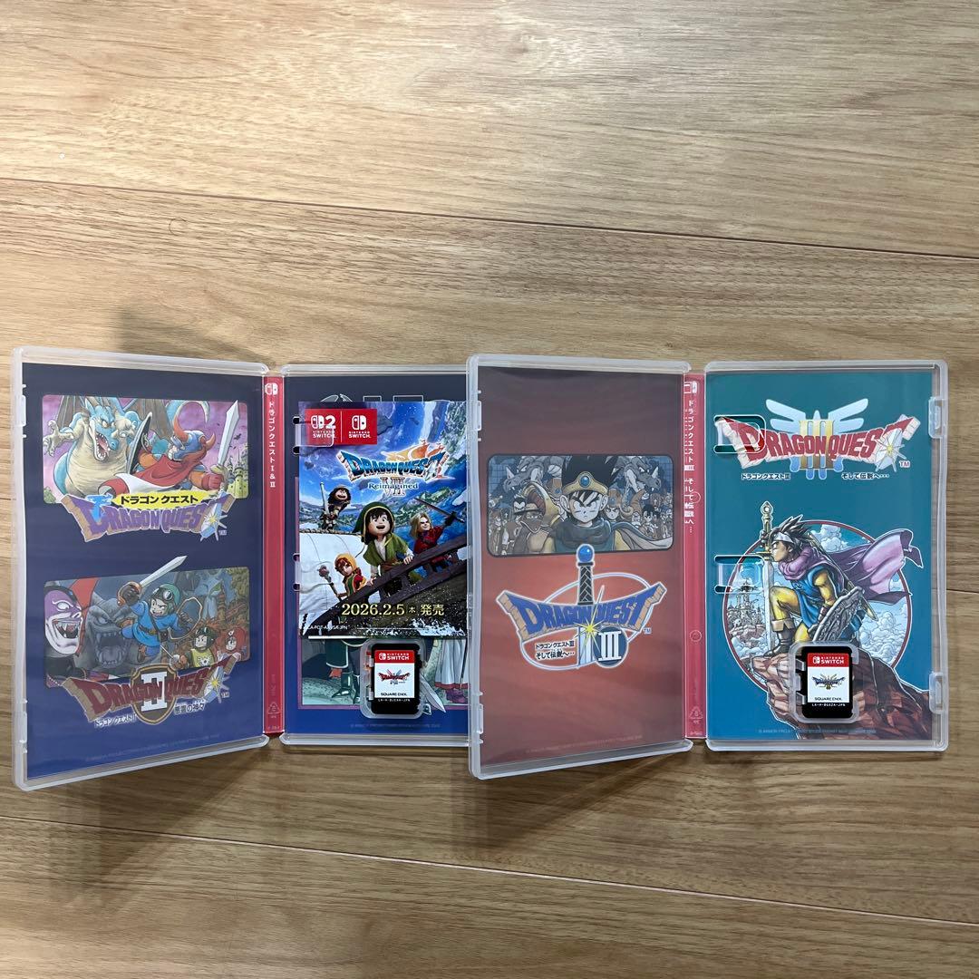 SWITCH版　ドラゴンクエスト1&2とドラゴンクエスト3のセット