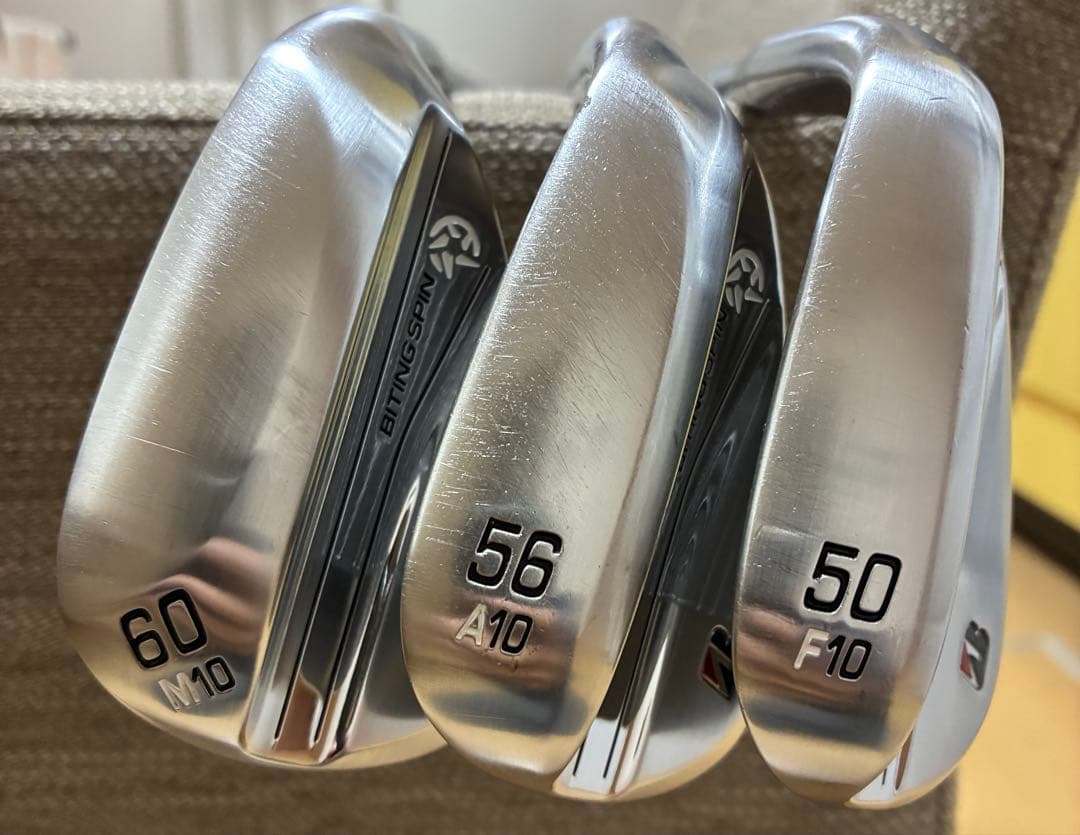 ブリヂストン　BITING SPIN ウェッジセット 50°、56°、60°