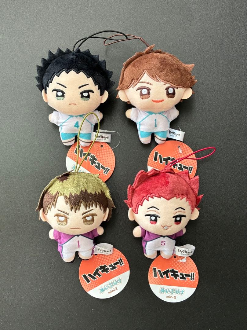 ハイキュー！！ ぬいぷりけ mini2 全4種